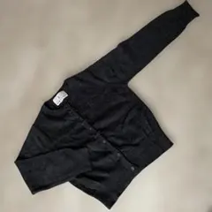 KUMIKYOKU ダークグレー カーディガン