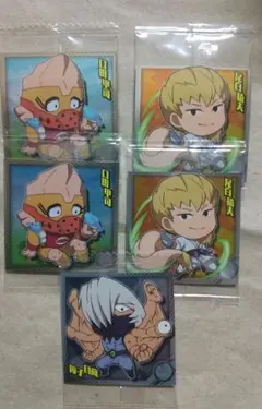 ヒロアカ ウエハースシール /尾白猿夫 口田甲司 障子目蔵