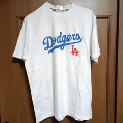 ドジャース　Tシャツ　白　Lサイズ