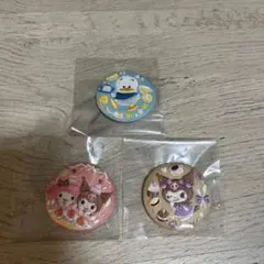 サンリオ刺繍缶バッジ3点セット