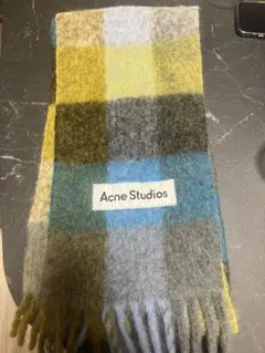 Acne Studios チェック柄マフラー