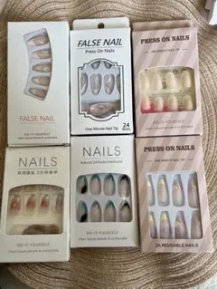 ネイルチップ（6箱セット売り）おまけあり。