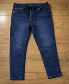 ユニクロ　EZYジーンズ　インディゴブルー　サイズL