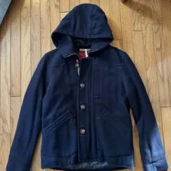 In'crewsive ネイビーウールコート