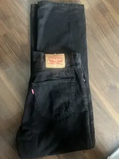 リーバイス　565 ブラックデニム　W30 L32