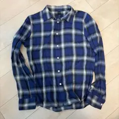 wjk　ダブルジェーケー　ombre check チェックシャツ