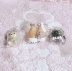 サンエックスユニバース　チャーム3個セット にゃんにゃんにゃんこ　コリラックマ