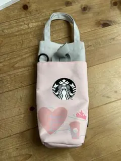 スターバックス 水筒カバー ピンク