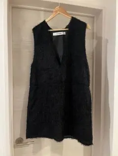 provoke ブラック ノースリーブ チュニック