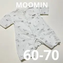 可愛い！ムーミン コーデュロイ ロンパース60-70 サイズ