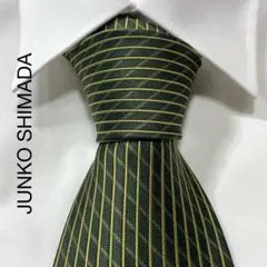TG3423 JUNKO SHIMADA ストライプ ジャガード ネクタイのサムネイル