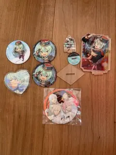 日々樹渉セット アクリルスタンド バッジ