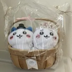 ちいかわ　ウェディング　ぬいぐるみ バスケット入り