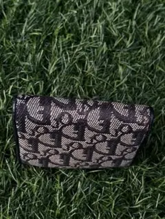 クリスチャンディオール オブリーク ジャガード 折財布 トロッター