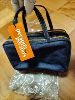 【新品・未使用】PERSON'S デニムポーチのサムネイル