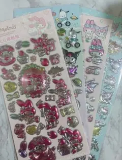 サンリオキティーマイメロクロミシナモシール⚠️残り２点です⚠️