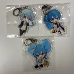 ころんくん　アクリルキーホルダー3点セット