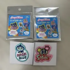 Angel Blue ししゅうステッカー 2枚セット