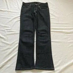 00s Levi's 607 indigo flared jeans y2k
