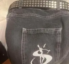 黒 スタッツベルト y2k sk8 スケーター bigboy supreme