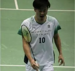 MIZUNO ミズノ JR北海道 バドミントン ユニフォーム ゲームシャツ