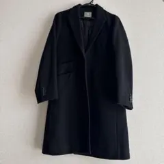 値下げしました nano UNIVERSE ブラック チェスターコート Sサイズ