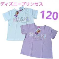 新品　ディズニープリンセス　Ｔシャツ　2枚セット　120 ラプンツェル　白雪姫