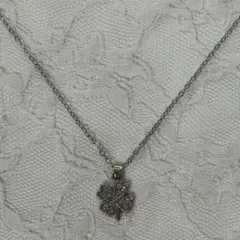 ラメクローバーネックレスY2Kフェアリーグランジウィッシュコアshury森ガール