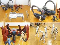 【希少中古お得セット】ハズブロ　分離主義勢力ドロイド軍VSクーロントルーパー