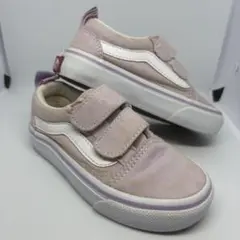 バンズ VANS パープル　スニーカー　スリッポン　15cm 紫
