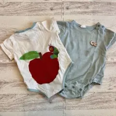 はらぺこあおむし 60cm ♡ futa futa 70cm ベビーロンパース