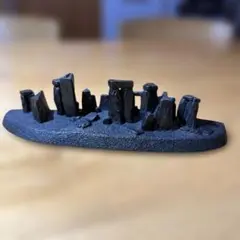 ストーンヘンジ ミニチュア 黒色置物