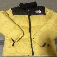 THE NORTH FACE ダウンジャケット M イエロー/ブラック