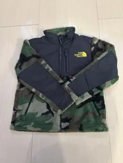 ノースフェイス　ボア　迷彩　カモフラ　フリースジャケット アウター　120cm