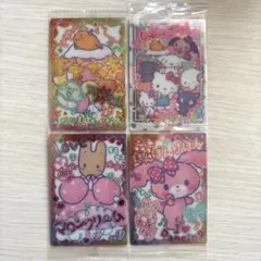 ◆非売品 サンリオ キャラクター カード 4枚 まとめ売り