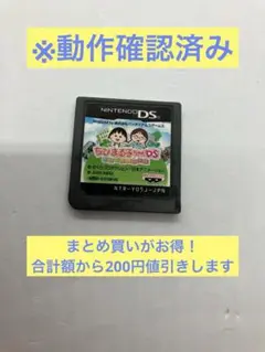 ※動作確認済み　ちびまる子ちゃんDS まるちゃんのまち ニンテンドーDS