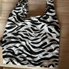 あやの様　 エコバッグ ゼブラ柄