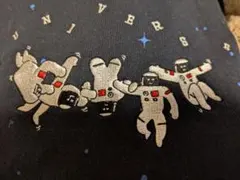 graniph 宇宙飛行士デザイン パーカー、ネイビーSサイズ