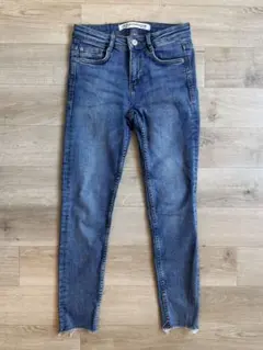 ZARA ザラ ダメージ加工 スキニージーンズ デニムパンツ 36 Sサイズ