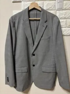 美品✨ユニクロ 感動ジャケット グレンチェック ウールライク L