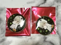 呪術廻戦　狗巻棘　マルキューブ　ハロウィン　グリッター缶バッジ　セット