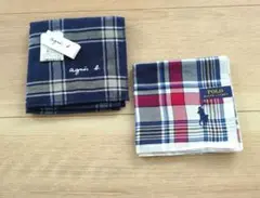 agnès b. & Polo Ralph Lauren ハンカチセット