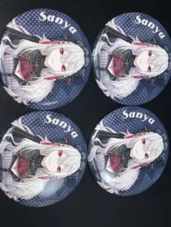 にじさんじ 4月1日グッズ エイプリルフール 缶バッジ 葛葉 サーニャ