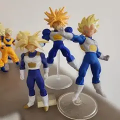 ドラゴンボールHG　超サイヤ人ベジータ　トランクス親子セット