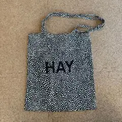 【人気】HAY ドット柄エコバッグ♡ 400x365mm