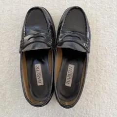 HARUTA 黒ローファー