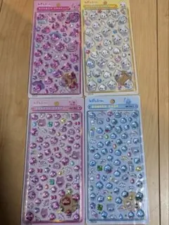 【正規品】ボンボンドロップシール　しずくちゃん大2枚　ミニ2枚　計4枚セット