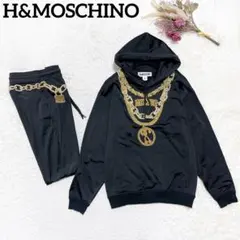 H&MOSCHINO モスキーノ セットアップ ジャージ パーカー チェーンのサムネイル