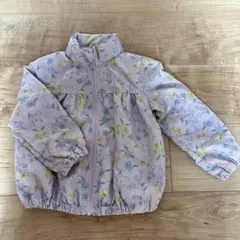 branshes 花柄　ウインドブレーカー　100サイズ 薄紫