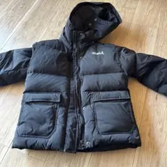 ゆ*ん様 x-girl ダウンコート 140 ブラック